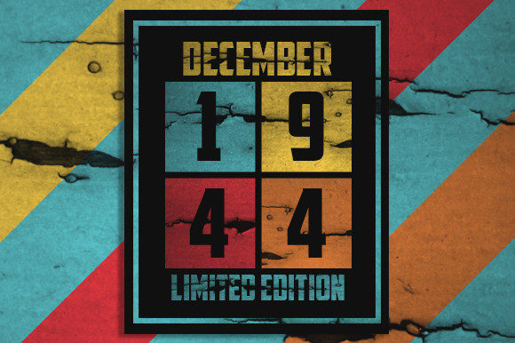 Retro December 1944 Limited Edition