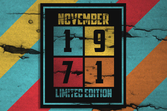 Retro November 1971 Limited Edition Review