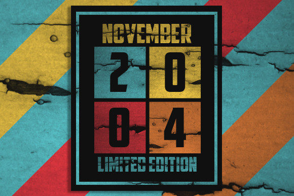 Retro November 2004 Limited Edition