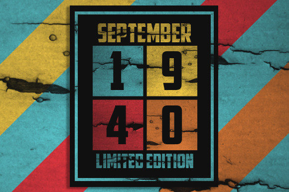 Retro September 1940 Limited Edition Review